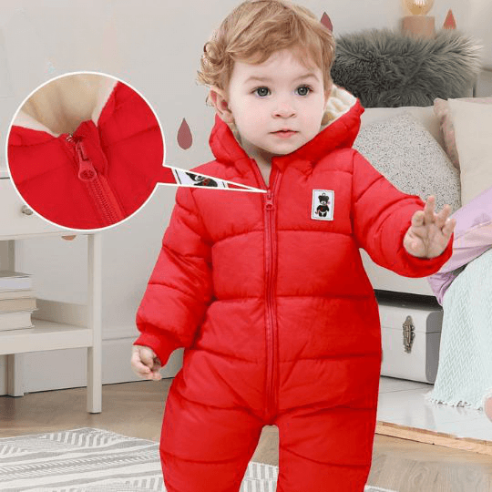 Combinaison bébé Rouge