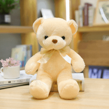 Peluche-ours-Beige-clair