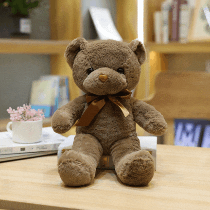 Peluche-ours-Marron