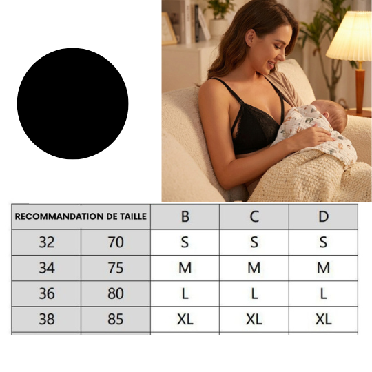 Soutien gorge allaitement | Clip Rapideâą