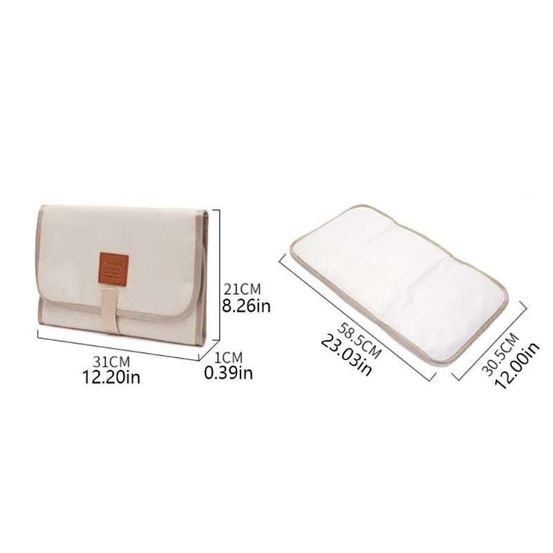 Tapis à langer nomade | Confort Itinérant™