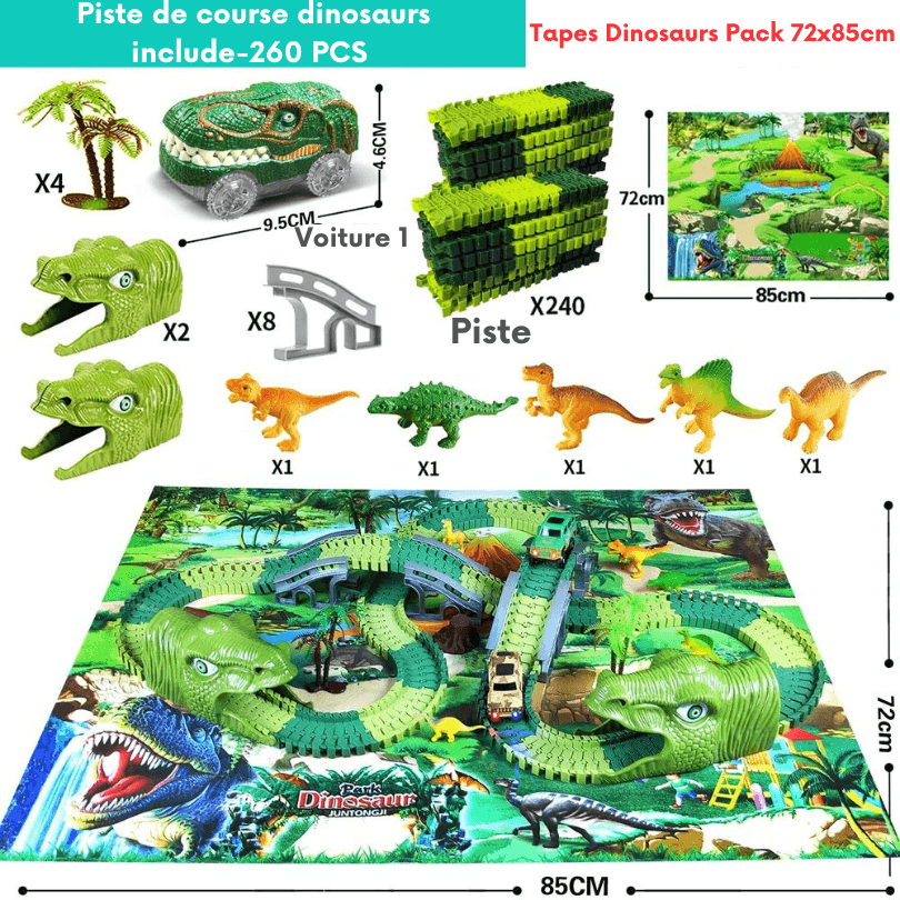 circuit-voiture-dinosaure-260-PCS