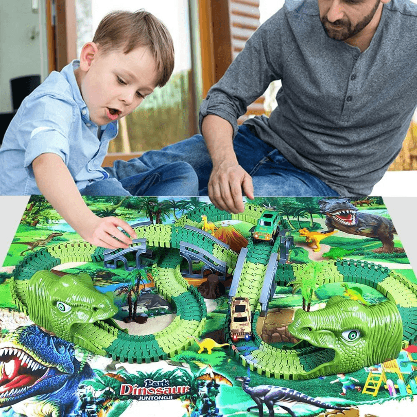 circuit-voiture-dinosaure