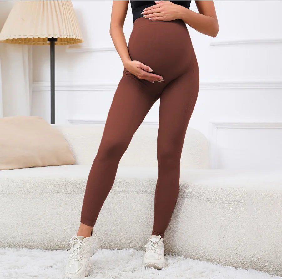 pantalon grossesse couleur marron