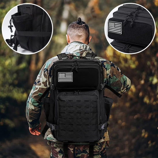 sac de voyage et top pour déplacement de la foret