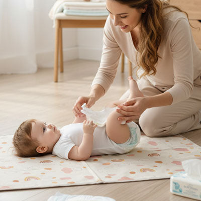 Tapis à langer nomade 