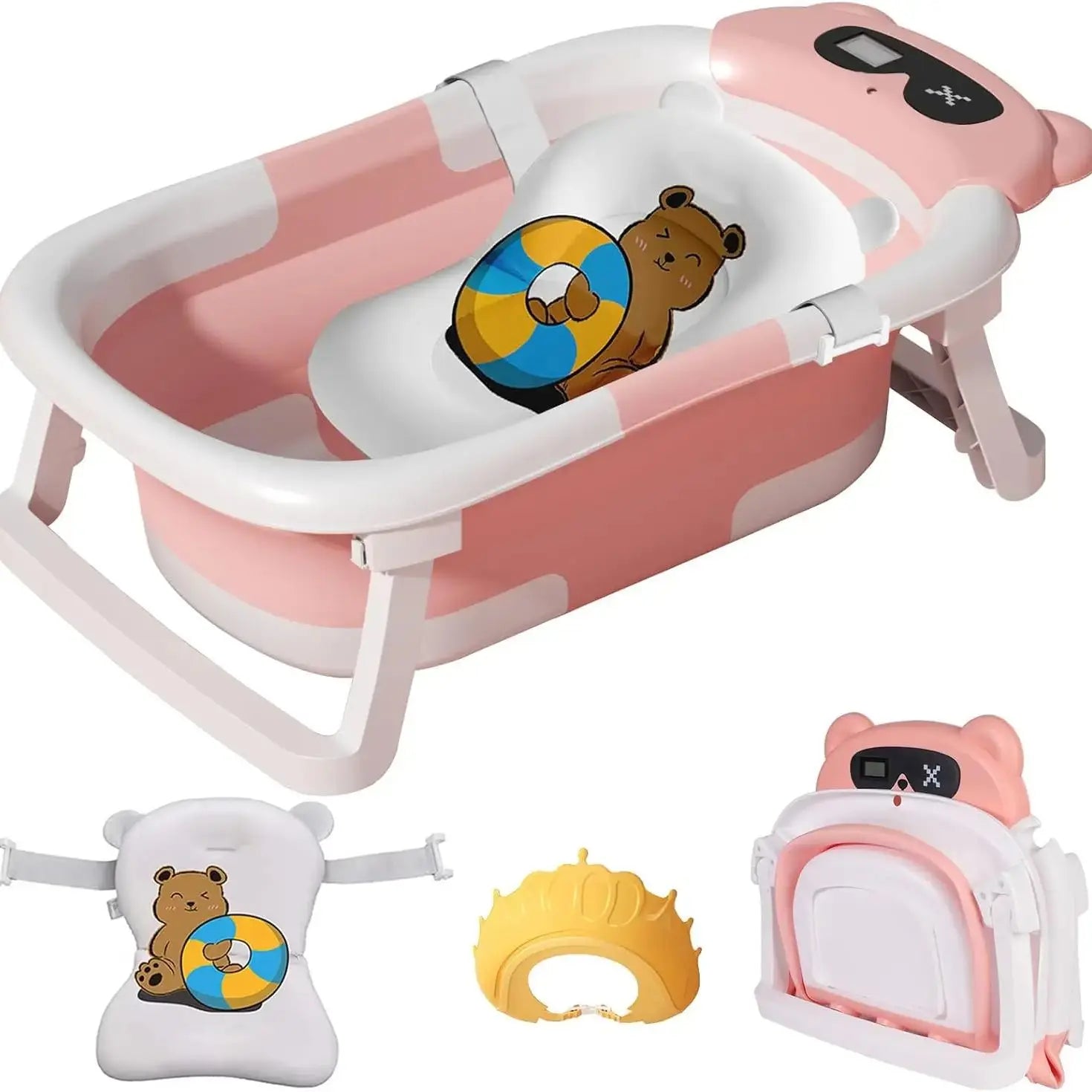 Baignoire bébé couleur rose