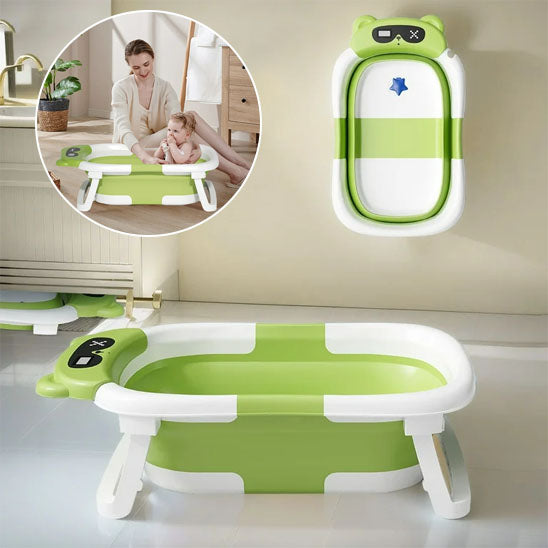 Baignoire bébé ergonomique pour bébé nouveau-né avec support sécurisé
