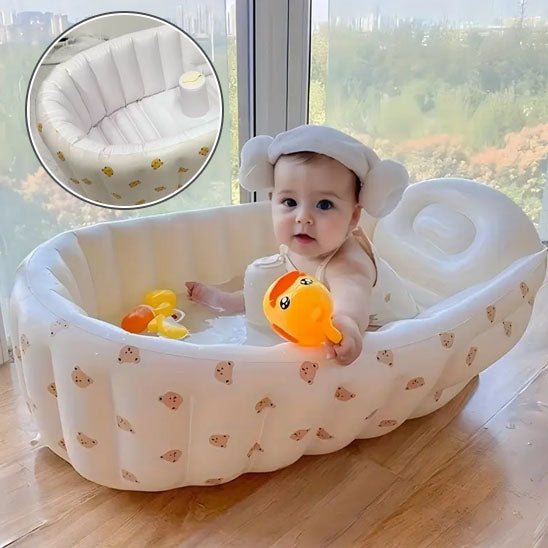 Baignoire bebe légère et portable parfaite pour les déplacements