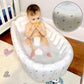 Baignoire bebe moderne design pliable gain de place assure