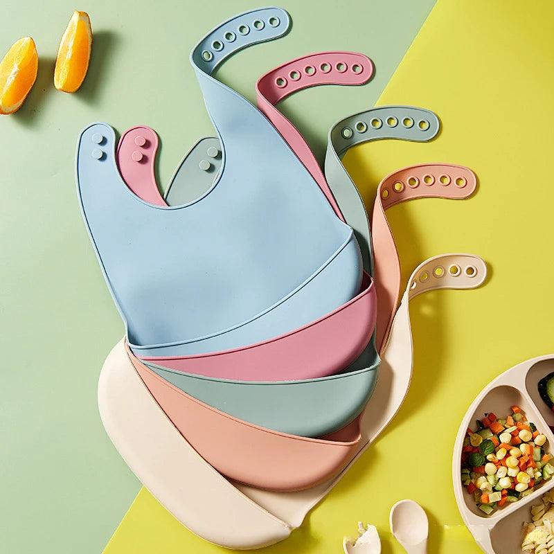 Bavoir-silicone 