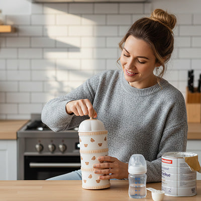 distributeur de lait en poudre