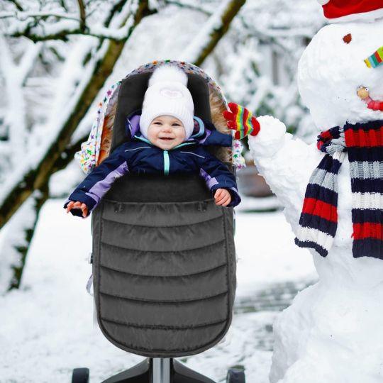  Chancelière poussette chaude et imperméable pour poussette, idéale pour l’hiver
