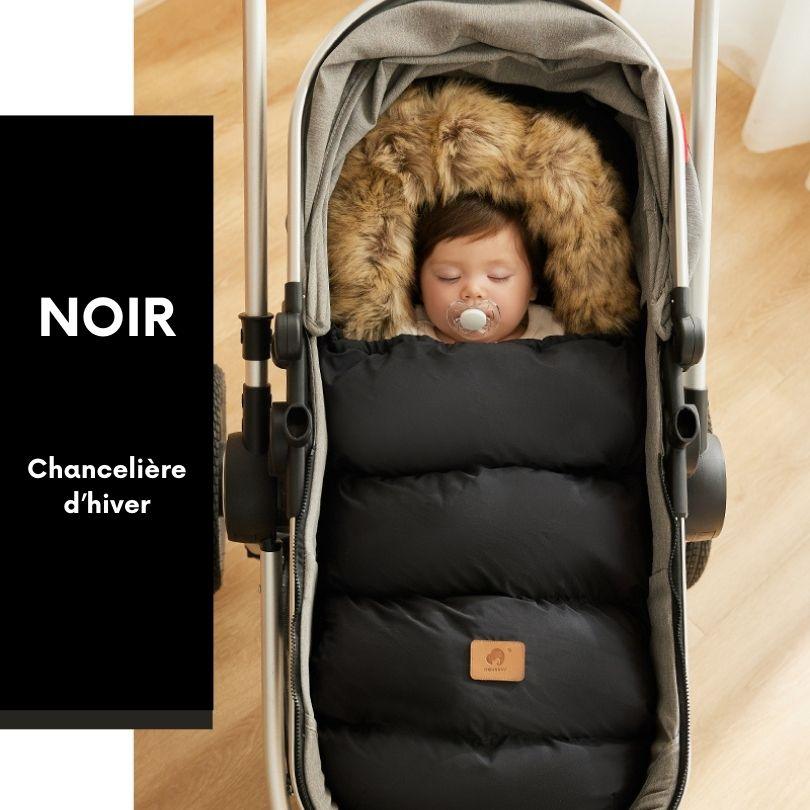 Chancelière poussette couleur noir