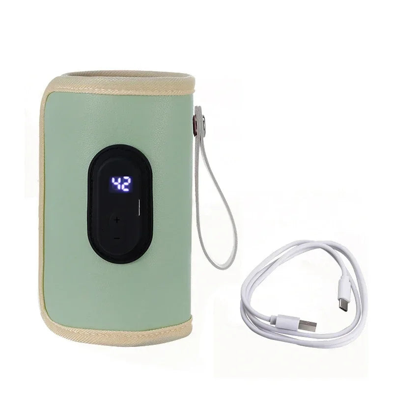 Chauffe biberon couleur vert