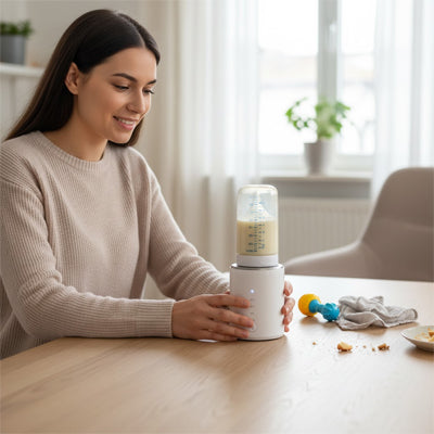 Chauffe biberon multifonction avec maintien au chaud automatique
