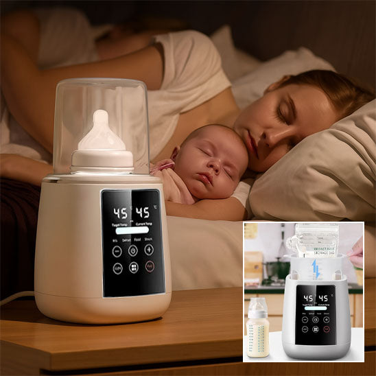 Chauffe biberon rapide et universel pour lait maternel ou lait infantile