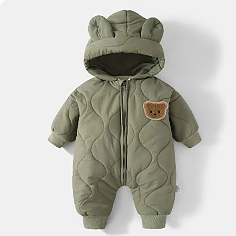 Combinaison bebe couleur vert