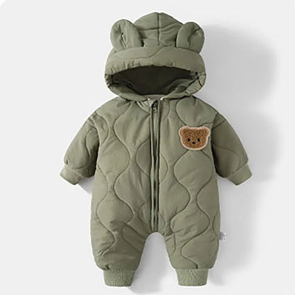 Combinaison bebe couleur vert