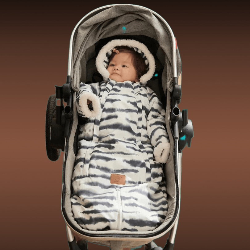 Combinaison bebe peinture à l'encre