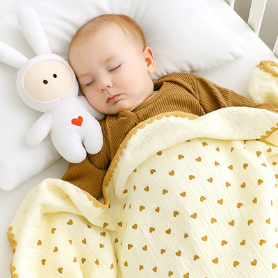 Couverture bébé polaire douce pour hiver