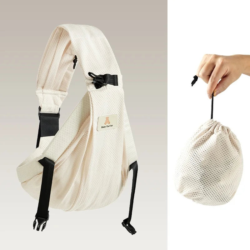 Echarpe de portage couleur biege