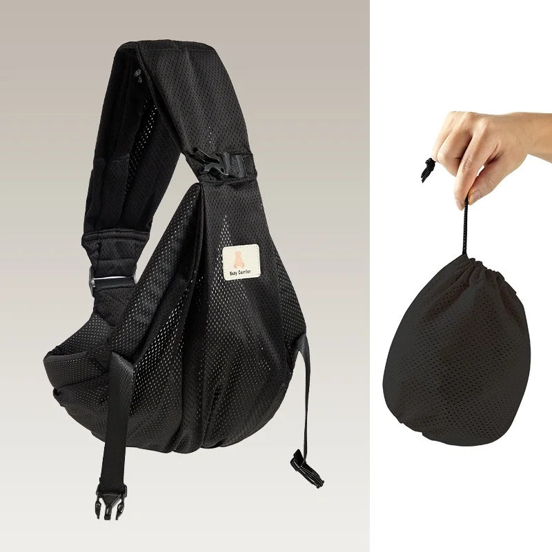Echarpe de portage couleur noir