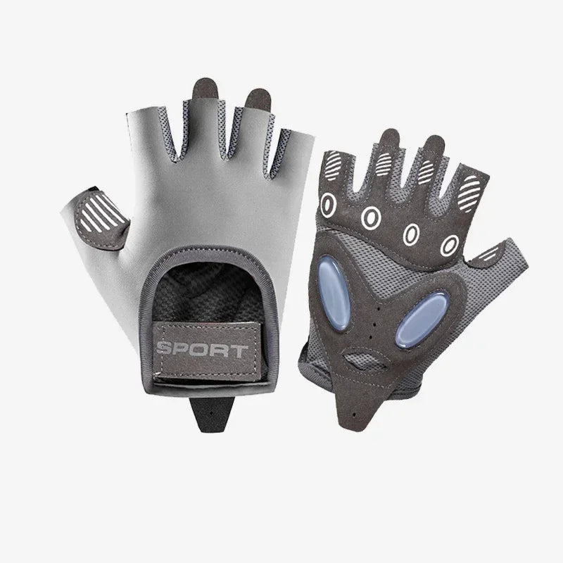 Gant pour musculation couleur gris