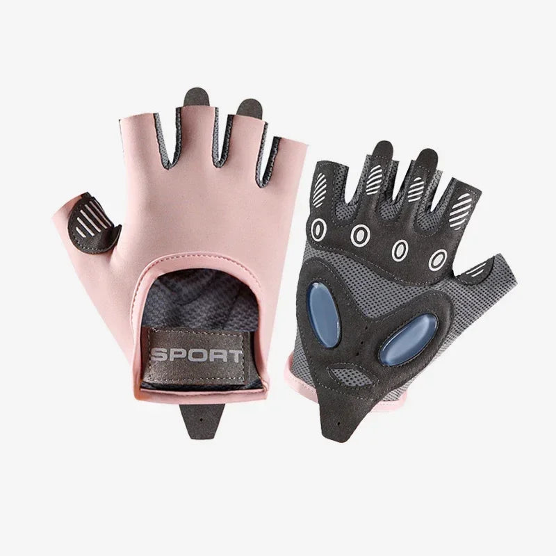 Gant pour musculation couleur rose