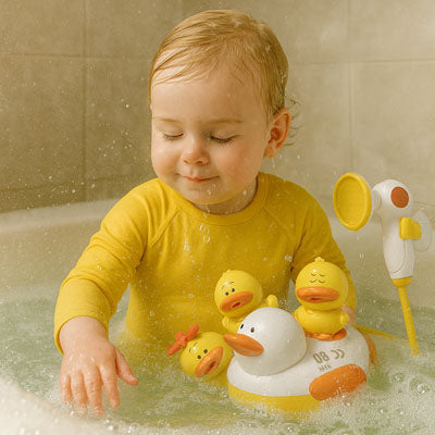  Jouet de bain colorés pour bébé, parfaits pour rendre le bain amusant
