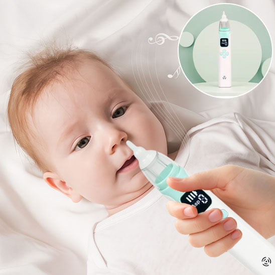 Mouche bébé électrique Aspirateur nasal pour bébé silencieux et efficace hygiène du nez bébé