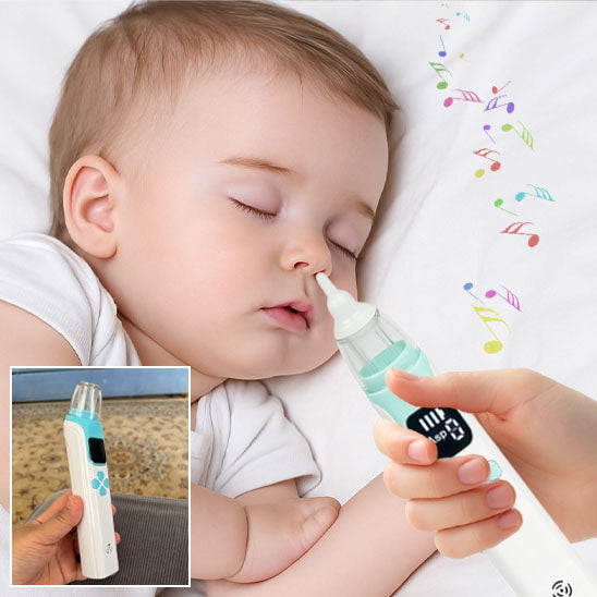 Mouche bébé électrique avec embouts doux soin nasal pour bébé