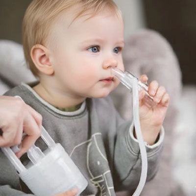 Mouche bebe électrique pour dégager le nez de bébé en douceur
