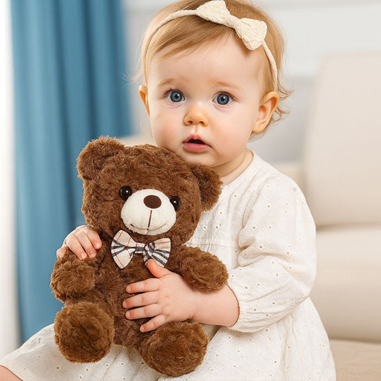  Ours en peluche marron – peluche décorative pour chambre de bébé
