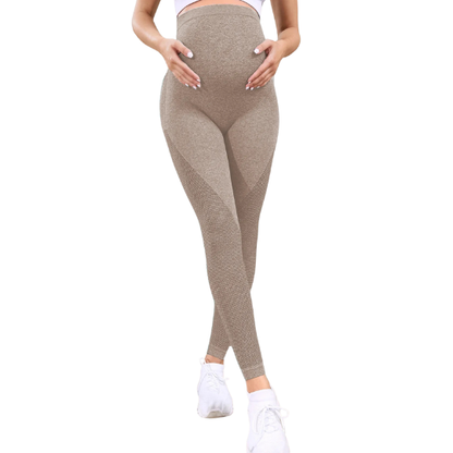 Pantalon grossesse beige