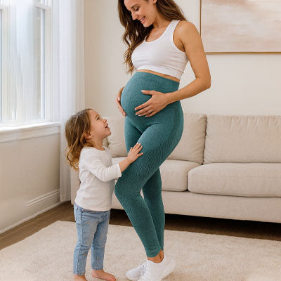 Pantalon grossesse confortable pour femme enceinte

