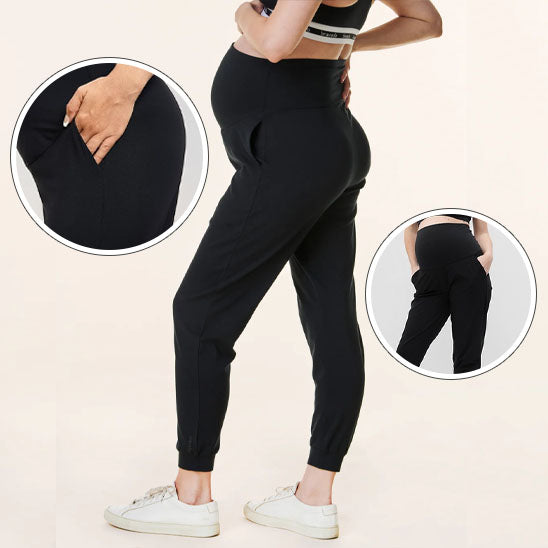  Pantalon grossesse maternité doux et extensible pour la grossesse
