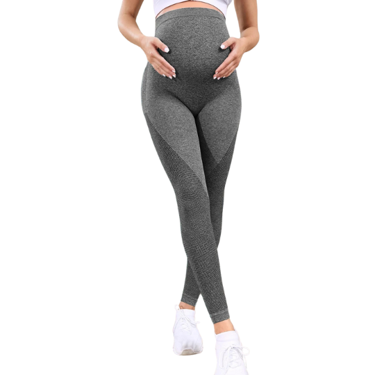 Pantalon grossesse gris