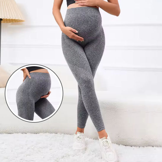 Pantalon grossesse mode femme enceinte avec coupe ajustée
