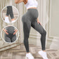 Pantalon grossesse taille haute en coton doux avec bandeau de maintien
