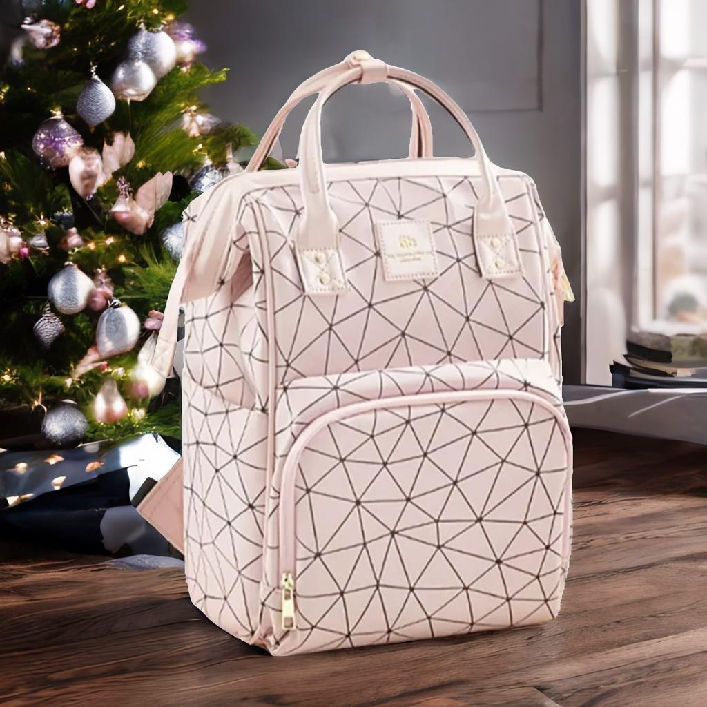 Sac-à-dos-à-langer-Rose