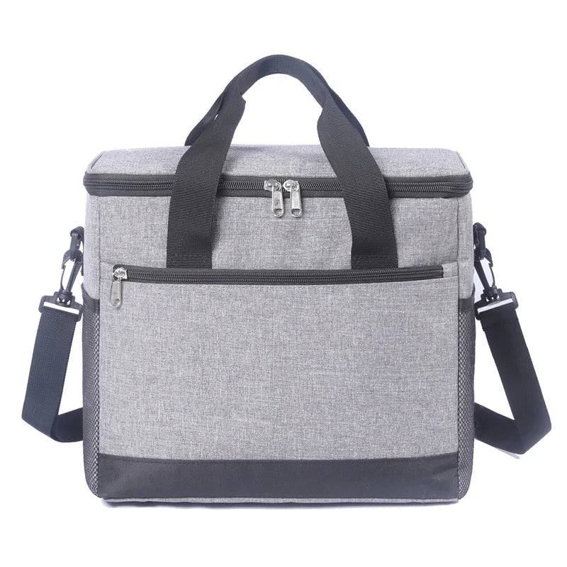Sac isotherme gris