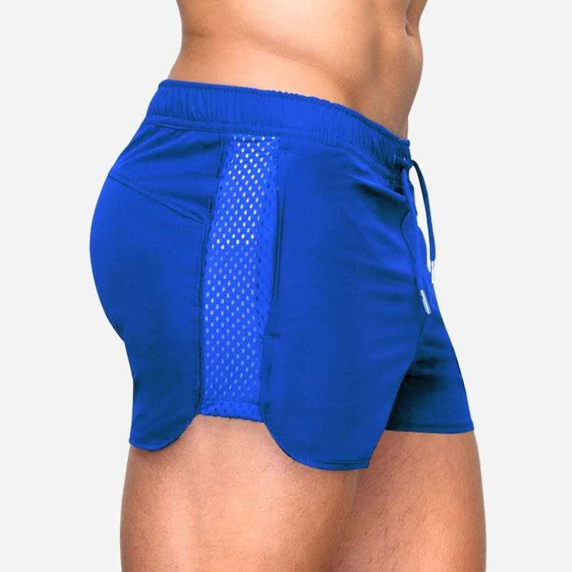 Short-de-sport-couleur-bleu-ciel