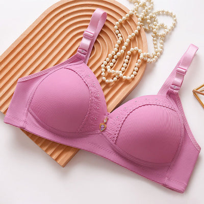  Soutien gorge d’allaitement à bretelles réglables et clips discrets
