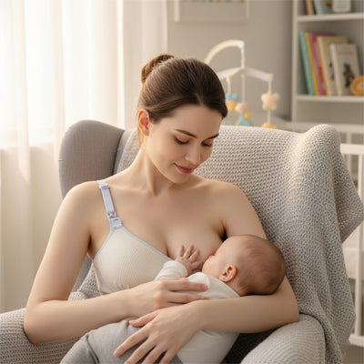 Soutien gorge d’allaitement douce et respirante pour allaiter bébé