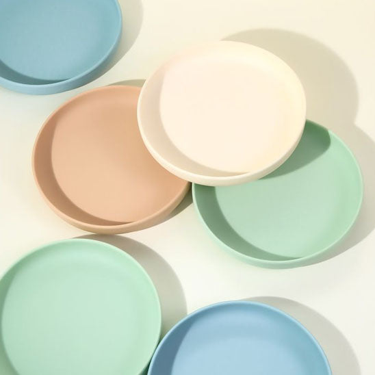 assiette bebe belle couleur