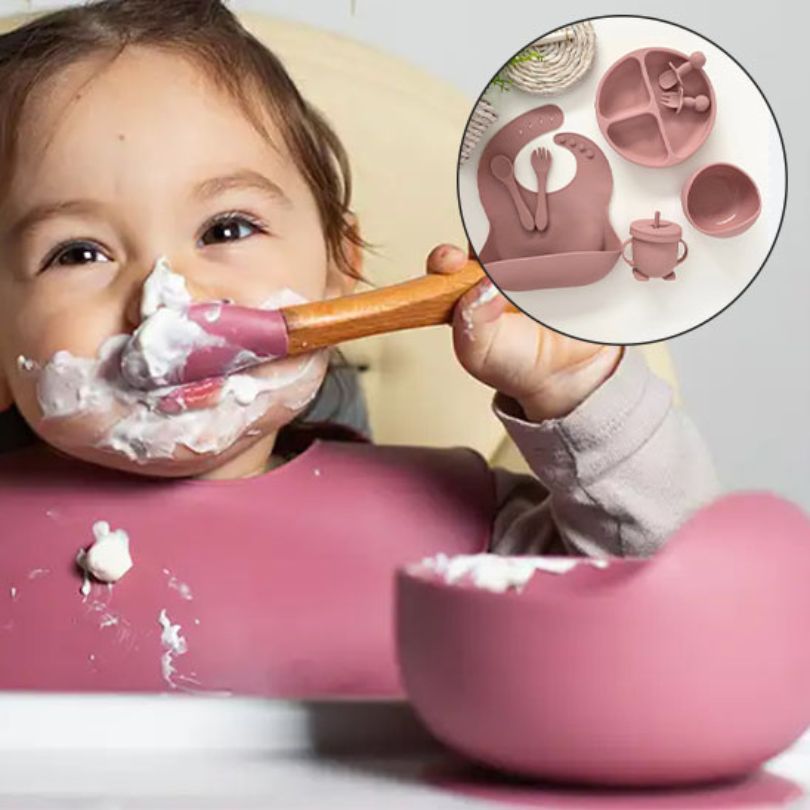 assiette bébé favorise l'autonomie