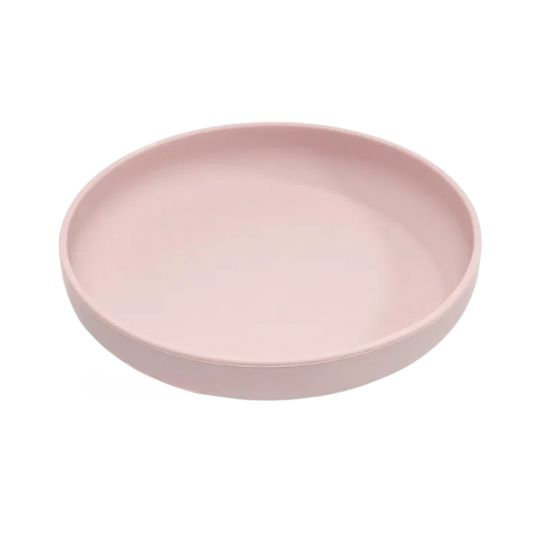 assiette bebe pour repas couleur rose clair