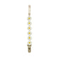 attache tetine personnalisable blanc fleur