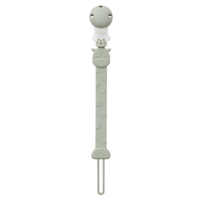 attache tetine personnalisable couleur vert